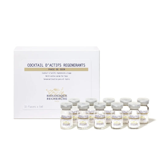 Biologique Recherche Cocktail D'Actifs regenerants Multi-active serum for face 5ml*10 flacons