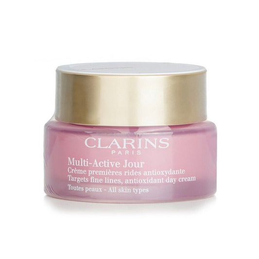 Clarins Multi-Active Day Targets Fine Lines Antioxidant Day Cream - For All Skin Types  50ml/1.6oz (Parallel Import)