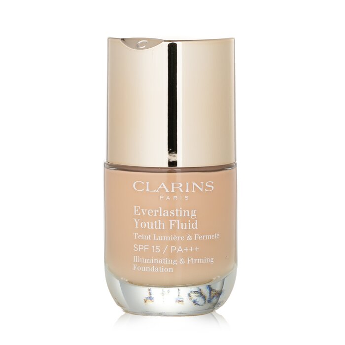 Clarins Everlasting Youth Fluid Illuminating & Firming Foundation SPF 15 - # 107 Beige 80053008 30ml/1oz (Parallel Import)