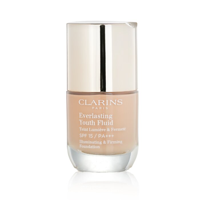 Clarins Everlasting Youth Fluid Illuminating & Firming Foundation SPF 15 - # 109 Wheat  30ml/1oz (Parallel Import)