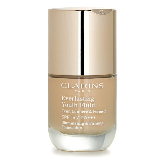 Clarins Everlasting Youth Fluid Illuminating & Firming Foundation SPF 15 - # 105 Nude  30ml/1oz (Parallel Import)