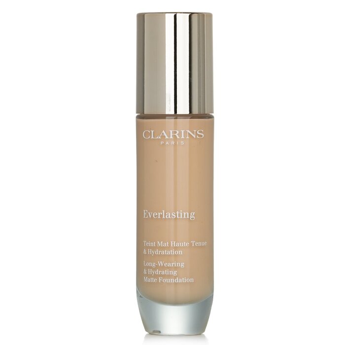 Clarins Everlasting Long Wearing & Hydrating Matte Foundation - # 108W Sand  30ml/1oz (Parallel Import)