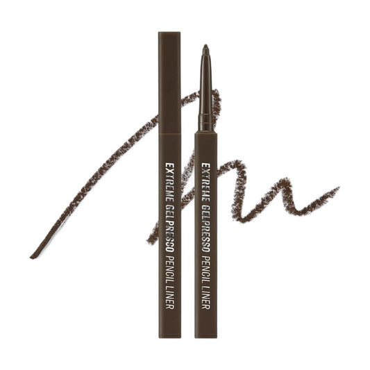CLIO Extreme Gelpresso Pencil Liner - 6 Colors #01 Black Brown