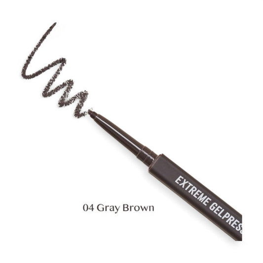 CLIO Extreme Gelpresso Pencil Liner - 6 Colors #04 Gray Brown
