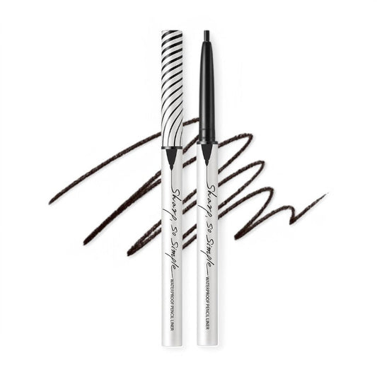 CLIO Sharp So Simple Waterproof Pencil Liner - 7 Colors #01 Black