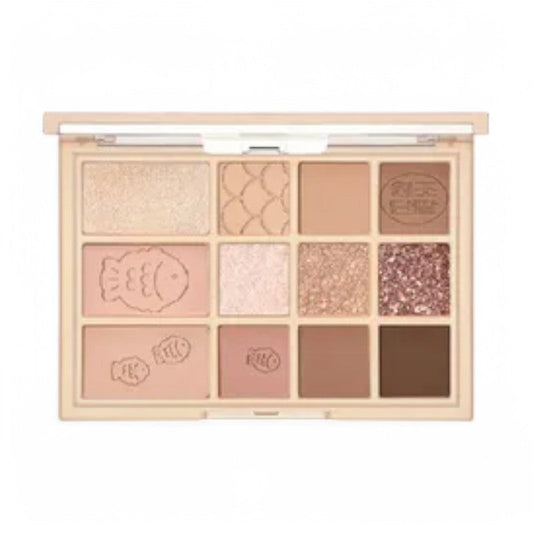 CLIO Shade & Shadow Palette Soul Dessert Edition #04 Original Red Bean