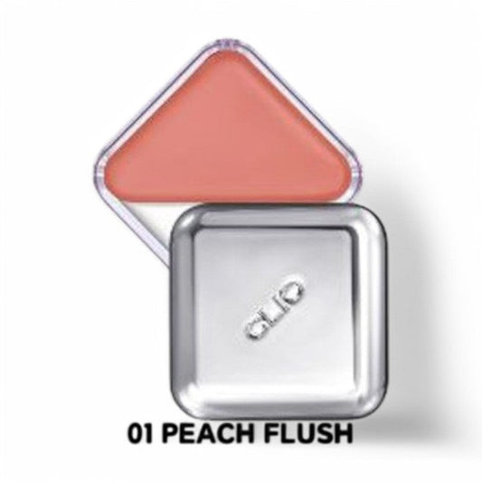 CLIO Essential Lipcheek Tap - 6 Colors #01 Peach Flush