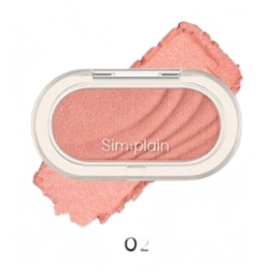 CLIO SIM;PLAIN Gleam On Cheek - 5 Colors #002 Crème De Peach