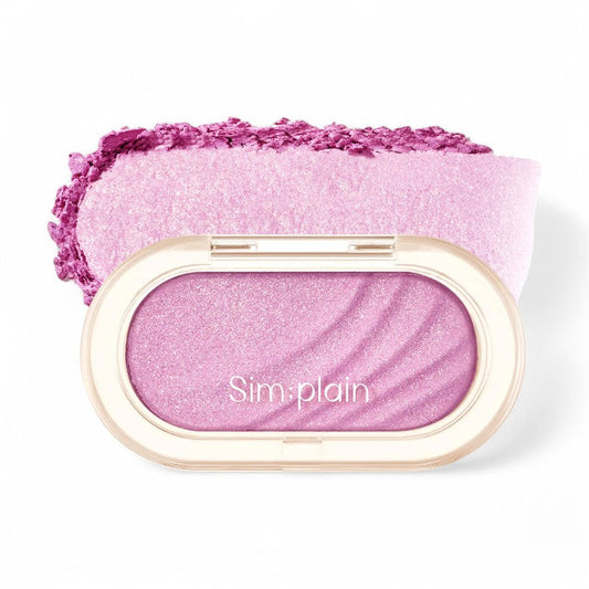 CLIO SIM;PLAIN Gleam On Cheek - 5 Colors #005 Pearly Pansy