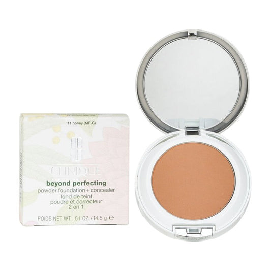 Clinique Beyond Perfecting Powder Foundation + Concealer - # 11 Honey (MF-G) ZGH6-11 14.5g/0.51oz