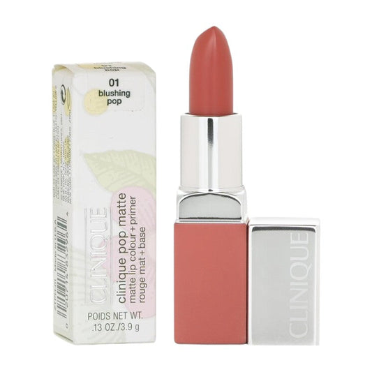 Clinique Pop Matte Lip Colour + Primer - # 01 Blushing Pop ZTPH-01 / 832964 3.9g/0.13oz