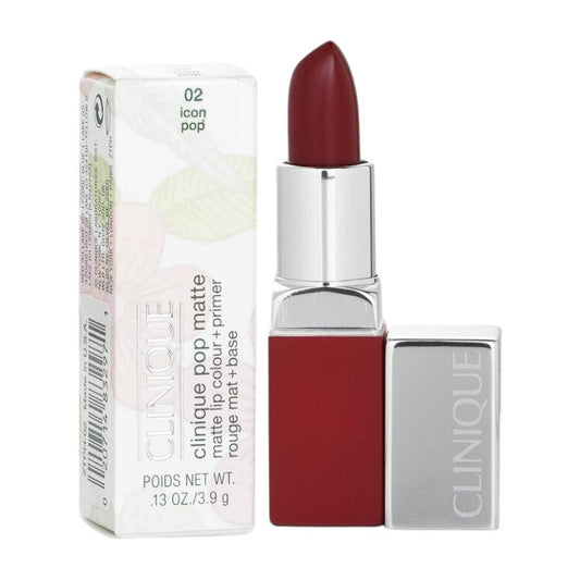 Clinique Pop Matte Lip Colour + Primer - # 02 Icon Pop ZTPH-02 / 832971 3.9g/0.13oz