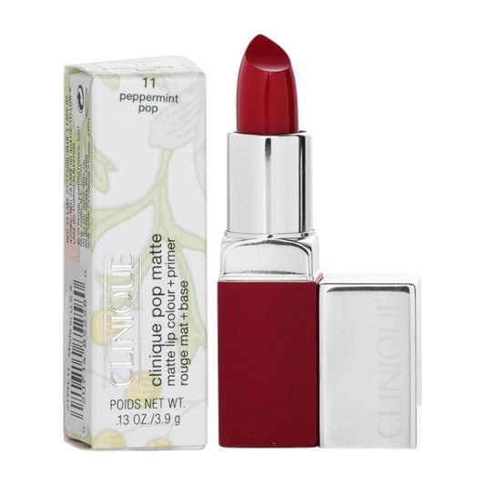 Clinique Pop Matte Lip Colour + Primer - # 11 Peppermint ZTPH-11 / 852580 3.9g/0.13oz