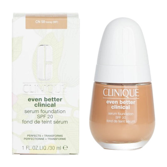 Clinique Even Better Clinical Serum Foundation SPF 20 - # CN 58 Honey KY19-06 / 077887 30ml/1oz