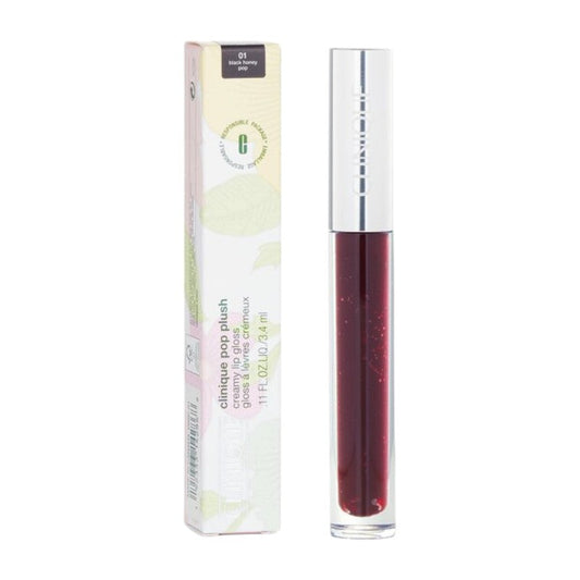 Clinique Pop Plush Creamy Lip Gloss - # 01 Black Honey Pop V68K-01 / 142868 3.4ml/0.11oz
