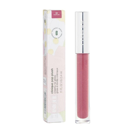 Clinique Pop Plush Creamy Lip Gloss - # 03 Brulee Pop V68K-03 / 142882 3.4ml/0.11oz