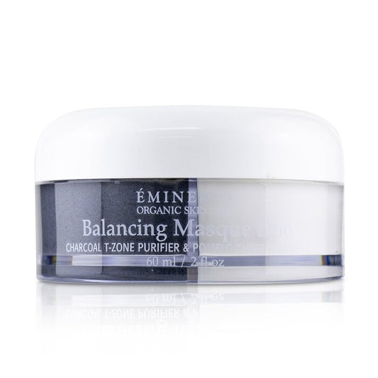 Eminence Balancing Masque Duo: Charcoal T-Zone Purifier & Pomelo Cheek Treatment - For Combination Skin Types 2307 60ml/2oz