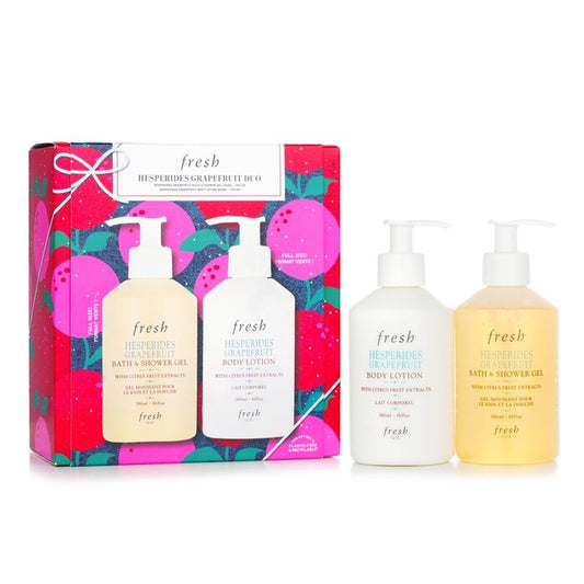 Fresh Hesperides Grapefruit Duo Set: Bath & Shower Gel 300ml + Body Lotion 300ml  H00006603 / 159213 2pcs