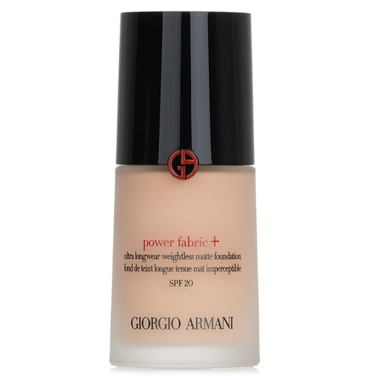 Giorgio Armani Power Fabric+ Ultra Longwear Weightless Matte Foundation SPF 20 - # 2.5 557962  30ml/1oz