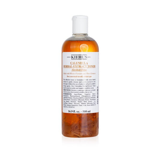 Kiehl's Calendula Herbal Extract Alcohol-Free Toner - For Normal to Oily Skin Types 71171/S09262 500ml/16.9oz