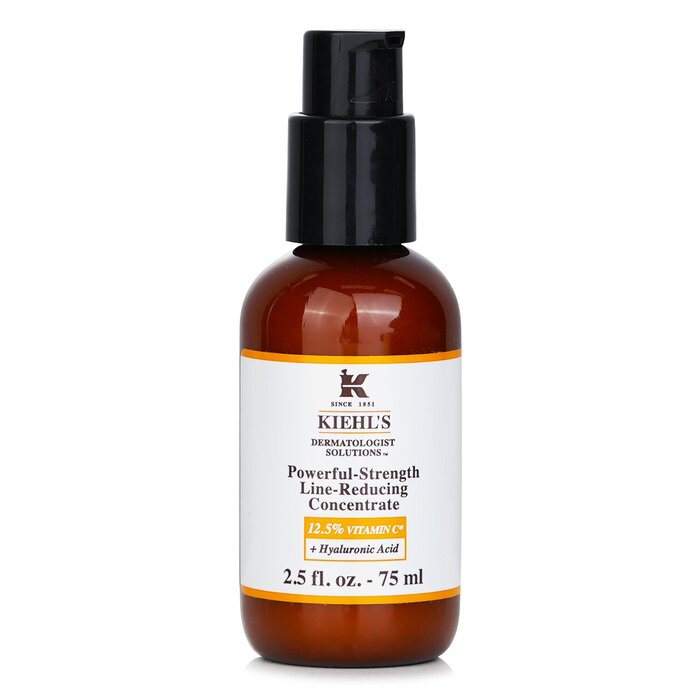 Kiehl's Dermatologist Solutions Powerful-Strength Line-Reducing Concentrate (With 12.5% Vitamin C + Hyaluronic Acid) S2716000/536175 75ml/2.5oz
