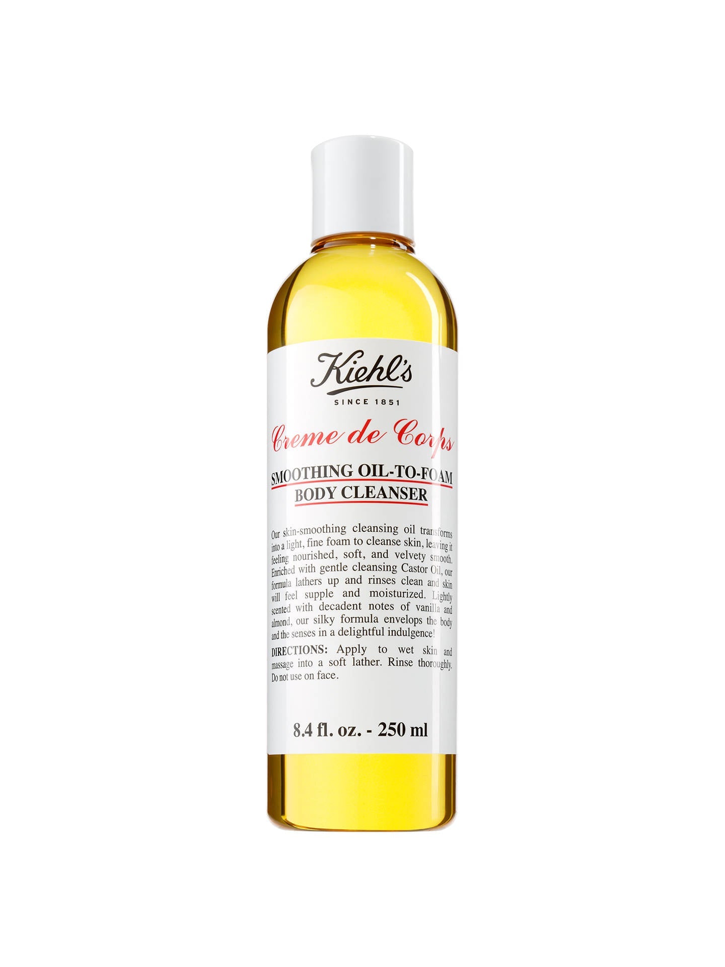 Kiehl's Creme De Corps Smoothing Oil-to-Foam Body Cleanser 521034 250ml/8.4oz