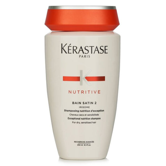 Kerastase Nutritive Bain Satin 2 Exceptional Nutrition Shampoo (For Dry, Sensitised Hair)   E1742300 250ml/8.5oz