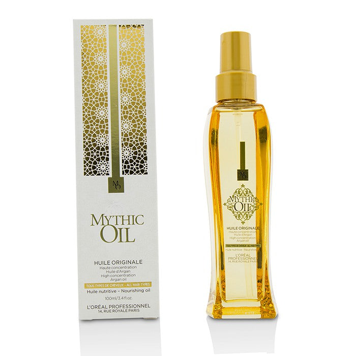L'Oréal Paris Professionnel Mythic Oil Nourishing Oil with Argan Oil (All Hair Types) 100ml/3.4oz