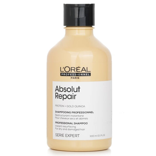 L'Oréal Paris Professionnel Serie Expert - Absolut Repair Protein + Gold Quinoa Instant Resurfacing Shampoo 974214 300ml/10.1oz