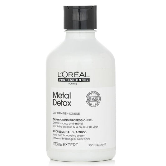 L'Oréal Paris Serie Expert- Metal Detox Anti-Metal Cleansing Cream Shampoo 158078 300ml/10oz