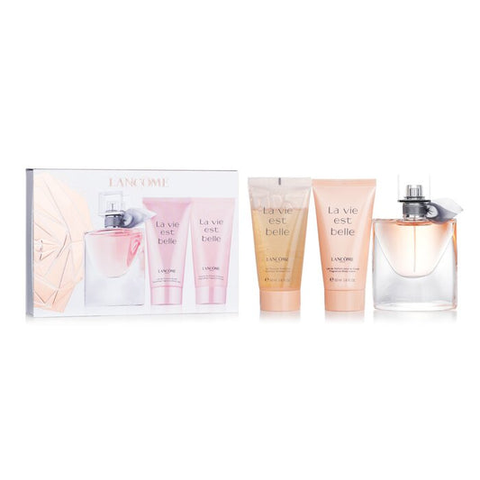 Lancome La Vie Est Belle Coffret: L'Eau De Parfum Spray 30ml + Body Lotion 50ml + Shower Gel 50ml 882330 3pcs