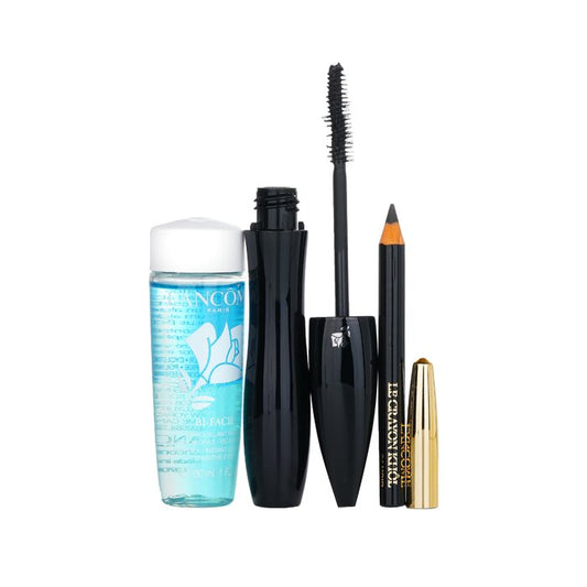 Lancome Hypnose Drama Set: Hypnose Drama Mascara #01 Excessive Black 6.5ml + Le Crayon Khol #01 Noir 0.7g + Bi Facial 30ml 882569 3pcs