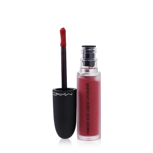MAC Powder Kiss Liquid Lipcolour - # 988 A Little Tamed SJC206 / 567850 5ml/0.17oz