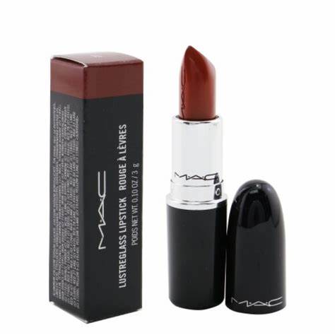 MAC Lustreglass Lipstick - # 549 PDA (Bricky Red) SMXF20 / 609963 3g/0.1oz