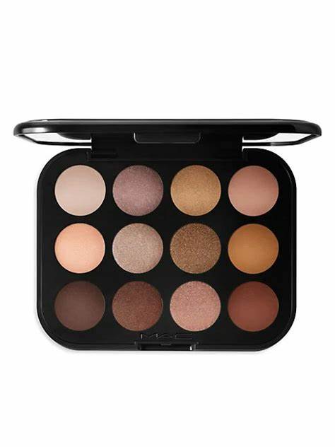 MAC Connect In Colour Eye Shadow (12x Eyeshadow) Palette - # Unfiltered Nudes 648733 12.2g/0.43oz