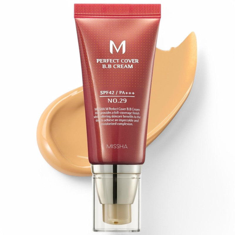 MISSHA M Perfect Cover BB Cream SPF42 PA+++ - 7 Colors #29 Caramel Beige