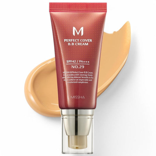 MISSHA M Perfect Cover BB Cream SPF42 PA+++ - 7 Colors #29 Caramel Beige