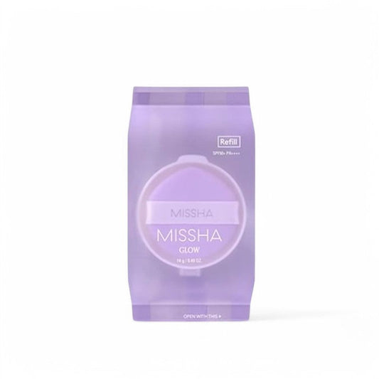 MISSHA Glow Layering Fit Cushion Refill Only - 4 Colors #17 Ivory