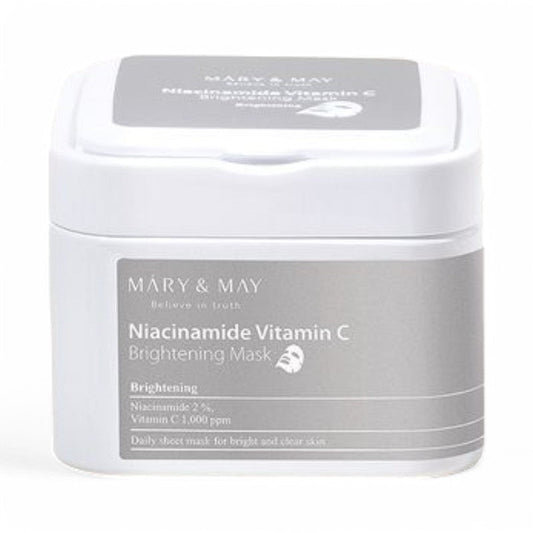 Mary&May Niacinamide Vitamin C Brightening Mask 30 sheets