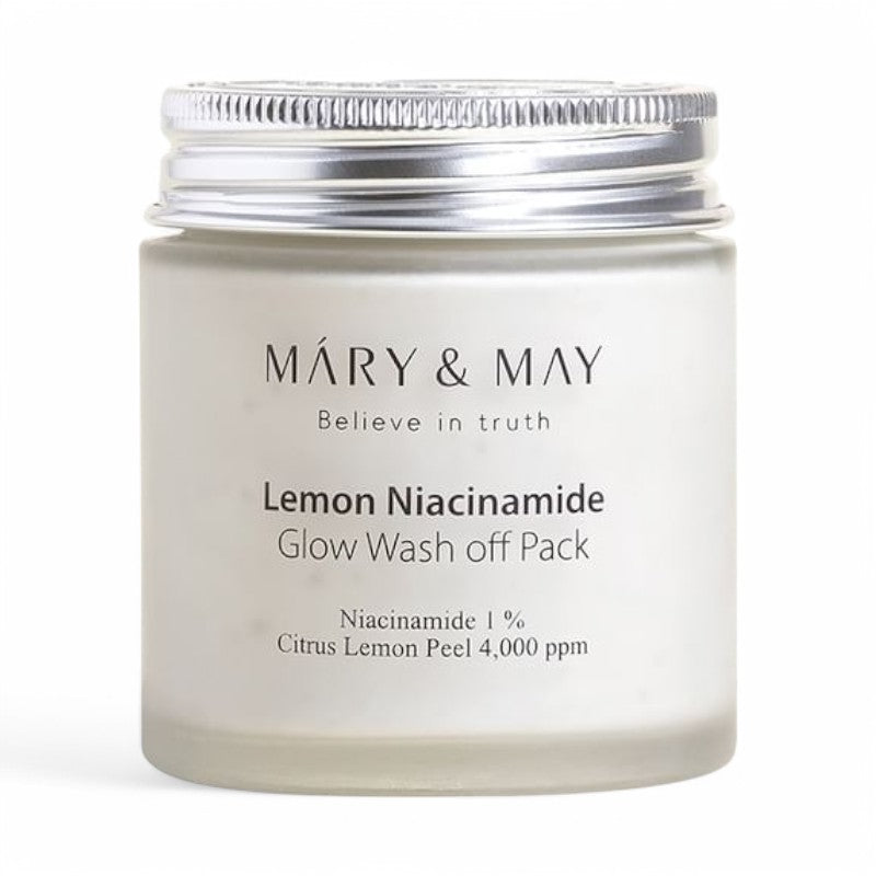 Mary&May Lemon Niacinamide Glow Wash Off Mask Pack 125g
