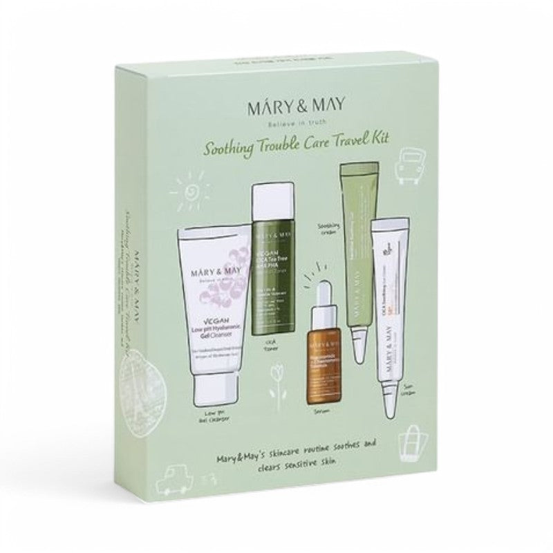 Mary&May Soothing Trouble Care Travel Kit 6 pcs