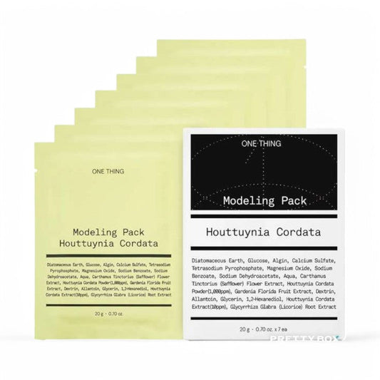 ONE THING Modeling Pack Set - 3 Types 2024 Version - Houttuynia Cordata 20g x 7 pcs