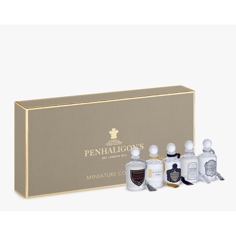 Penhaligon's Gentlemen's Fragrance Collection: Endymion, Halfeti, Juniper Sling, Quercus, Blenheim Bouquet 011917 5x5ml/0.17oz