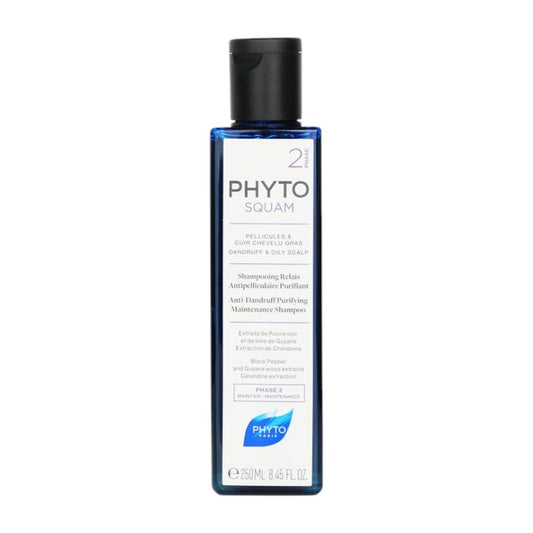 Phyto Phytosquam Anti-Dandruff  Purifying Maintenance Shampoo (Dandruff & Oily Scalp) 250ml/8.45oz