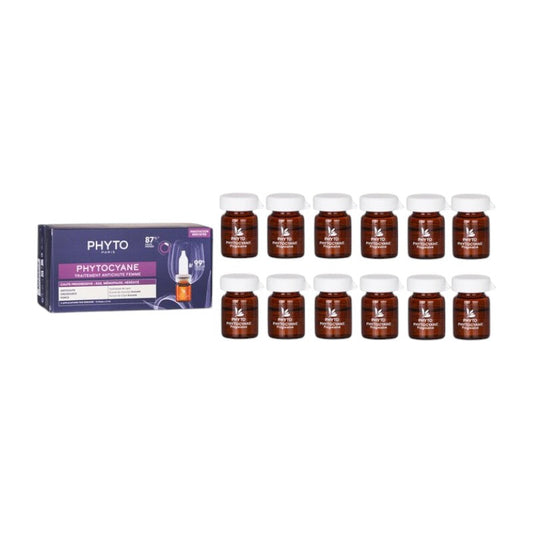 Phyto Phytocyane Anti-Hair Loss Progressive Treatment (For Women) 12x5ml/0.16oz