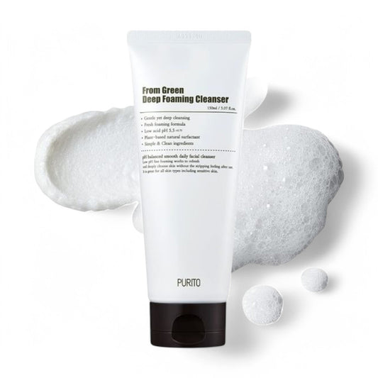Purito SEOUL From Green Deep Foaming Cleanser New Version: 150ml 