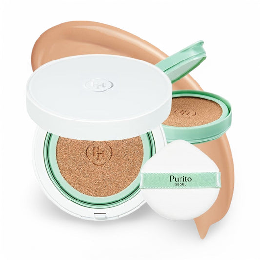 Purito SEOUL Wonder Releaf Centella BB Cushion Set - 3 Colors #21 Light Beige