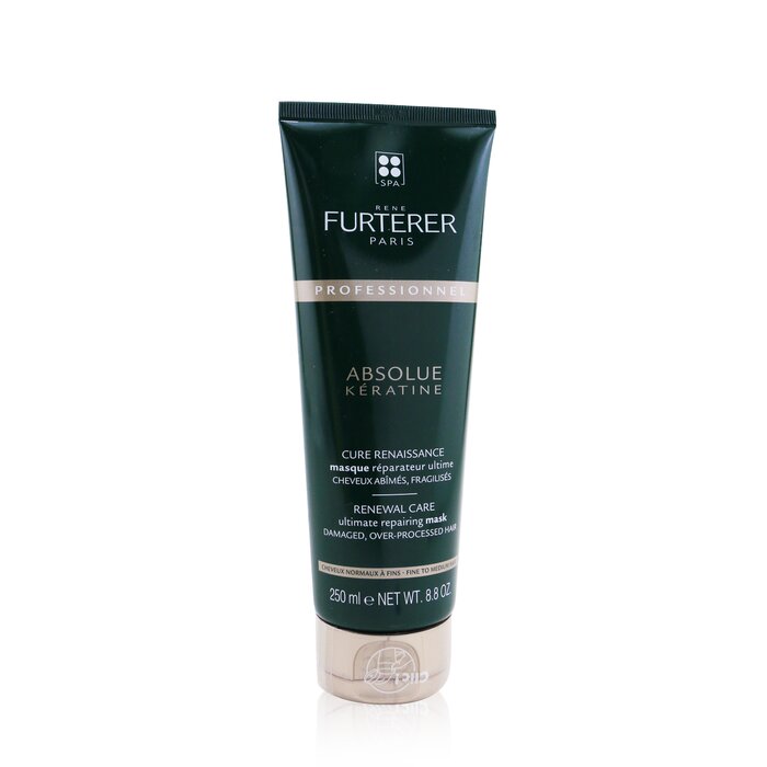Rene Furterer Absolue K?ratine Renewal Care Ultimate Repairing Mask - Damaged, Over-Processed Fine to Medium Hair (Salon Product) 250ml/8.8oz
