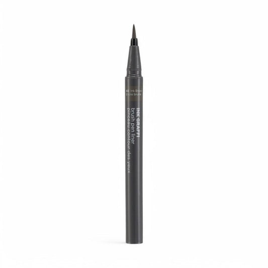 THE FACE SHOP fmgt Ink Graffi Brush Pen Liner - 2 Colors #02 Ink Brown