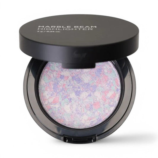 THE FACE SHOP fmgt Marble Beam Blush & Highlighter - 3 Colors #03 Love Aurora